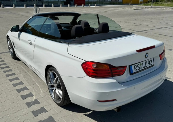 BMW Seria 4 cena 95000 przebieg: 152500, rok produkcji 2015 z Kleszczele małe 352